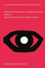 Cover von Retinal Pigment Epithelium and Macular Diseases