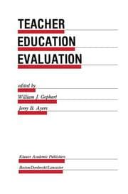 Cover von Teacher Education Evaluation