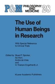 Cover von The Use of Human Beings in Research