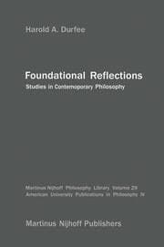 Cover von Foundational Reflections