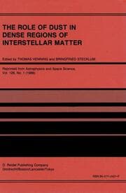 Cover von The Role of Dust in Dense Regions of Interstellar Matter