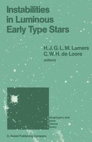 Cover von Instabilities in Luminous Early Type Stars