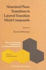 Cover von Structural Phase Transitions in Layered Transition Metal Compounds