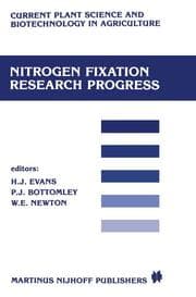 Cover von Nitrogen fixation research progress