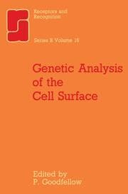 Cover von Genetic Analysis of the Cell Surface