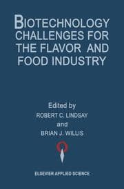 Cover von Biotechnology Challenges for the Flavor and Food Industry