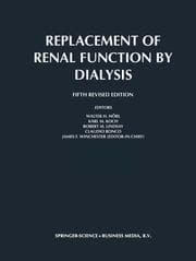 Cover von Replacement of Renal Function by Dialysis