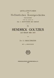 Cover von Hendrick Goltzius als Maler, 1600-1617