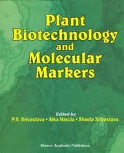 Cover von Plant Biotechnology and Molecular Markers