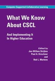 Cover von What We Know About CSCL