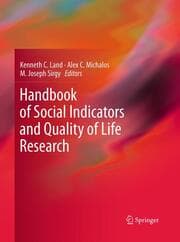Cover von Handbook of Social Indicators and Quality of Life Research