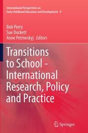 Cover von Transitions to School - International Research, Policy and Practice