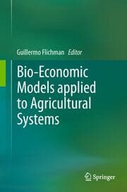 Cover von Bio-Economic Models applied to Agricultural Systems