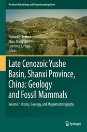 Cover von Late Cenozoic Yushe Basin, Shanxi Province, China: Geology and Fossil Mammals