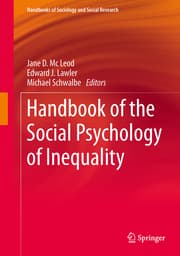 Cover von Handbook of the Social Psychology of Inequality