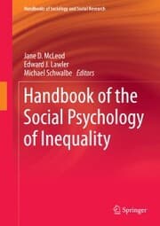 Cover von Handbook of the Social Psychology of Inequality