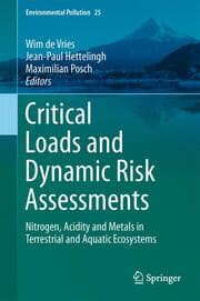 Cover von Critical Loads and Dynamic Risk Assessments