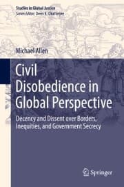 Cover von Civil Disobedience in Global Perspective