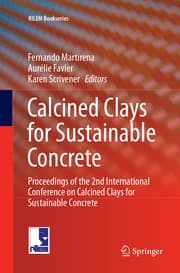 Cover von Calcined Clays for Sustainable Concrete