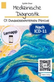 Cover von Medizinische Diagnostik Band 1: Diagnosekriterien Psyche