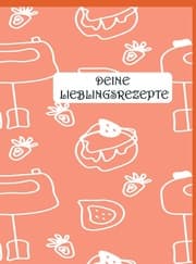 Cover von Rezeptbuch zum selberschreiben - DIN A4-133