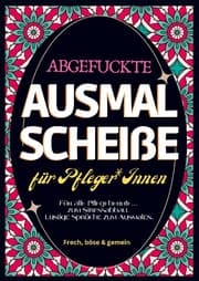 Cover von Fluch Malbuch Pflege A4