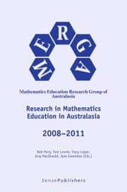 Cover von Research in Mathematics Education in Australasia 2008-2011