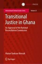 Cover von Transitional Justice in Ghana