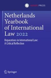Cover von Netherlands Yearbook of International Law 2022