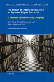 Cover von The Impact of Internationalization on Japanese Higher Education