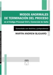 Cover von Modos anormales de terminación del proceso en el Código Procesal Civil y Comercial de Salta