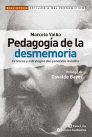 Cover von Pedagogía de la desmemoria