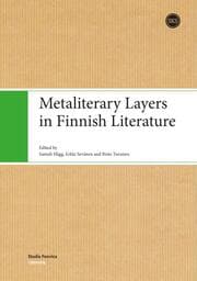 Cover von Metaliterary Layers in Finnish Literature