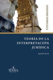 Cover von Teoría de la interpretación jurídica