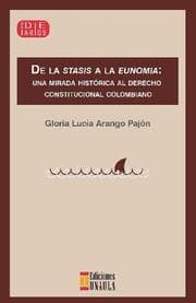 Cover von De la stasis a la eunomia.