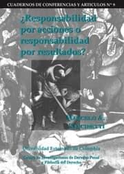 Cover von Responsabilidad por acciones o responsasbilidad por resultados?