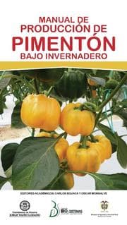 Cover von Manual de producción de pimentón bajo invernadero