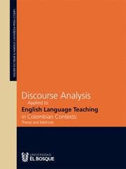 Cover von Discourse analysis applied to english language teaching in colombian contexts: theory and methods