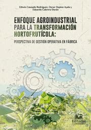 Cover von Enfoque agroindustrial para la transformación hortofrutícola: perspectiva de gestión operativa en fábrica