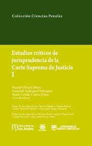 Cover von Estudios críticos de la jusrisprudencia de la Corte Suprema de Justicia I
