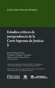 Cover von Estudios críticos de la jusrisprudencia de la Corte Suprema de Justicia 3