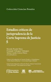 Cover von Estudios críticos de la jusrisprudencia de la Corte Suprema de Justicia 5