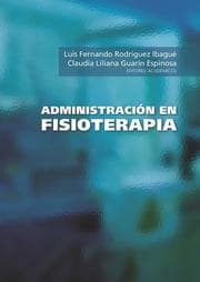Cover von Administración en fisioterapia
