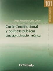 Cover von Corte Constitucional y políticas públicas