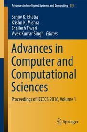 Cover von Advances in Computer and Computational Sciences