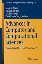 Cover von Advances in Computer and Computational Sciences