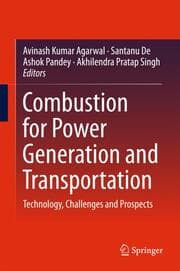 Cover von Combustion for Power Generation and Transportation