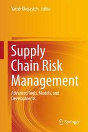Cover von Supply Chain Risk Management