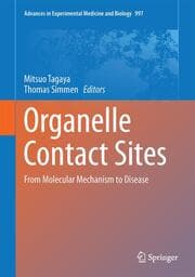 Cover von Organelle Contact Sites