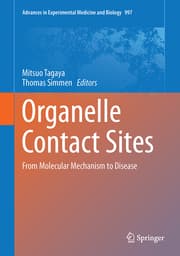 Cover von Organelle Contact Sites